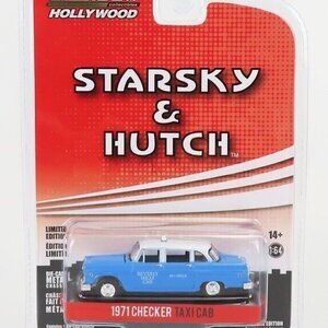 1971 CHECKER Taxi Beverly Hills Cab "Starsky & Hutch" - 1/64 Greenlight